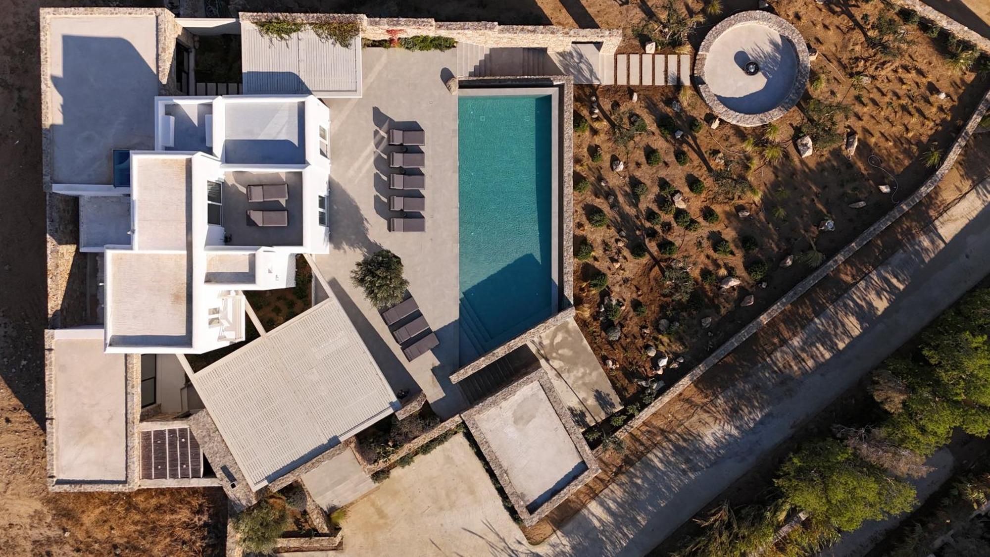 Blue Eye Grand Villa Mykonos Калафатис Екстериор снимка