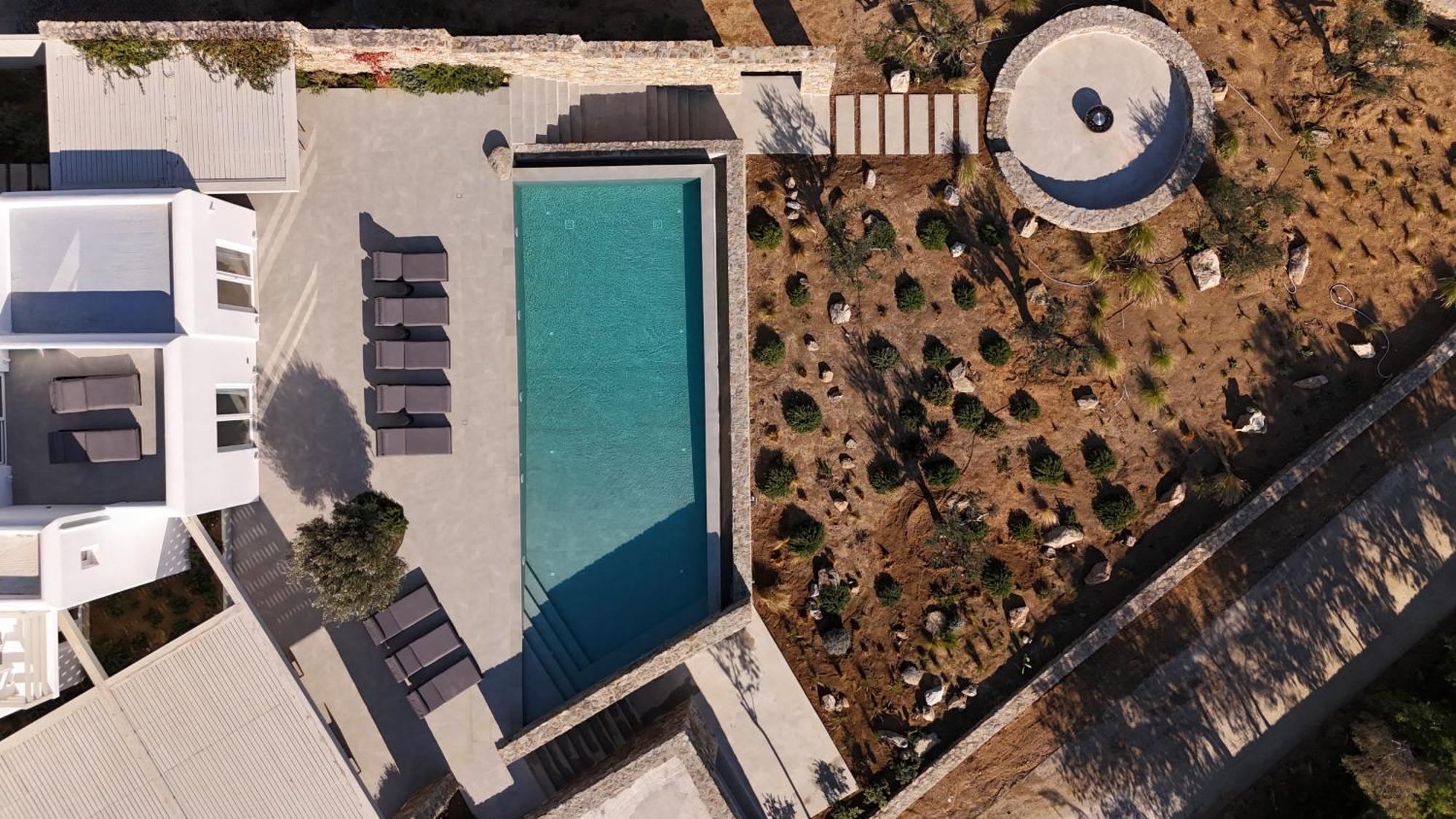 Blue Eye Grand Villa Mykonos Калафатис Екстериор снимка