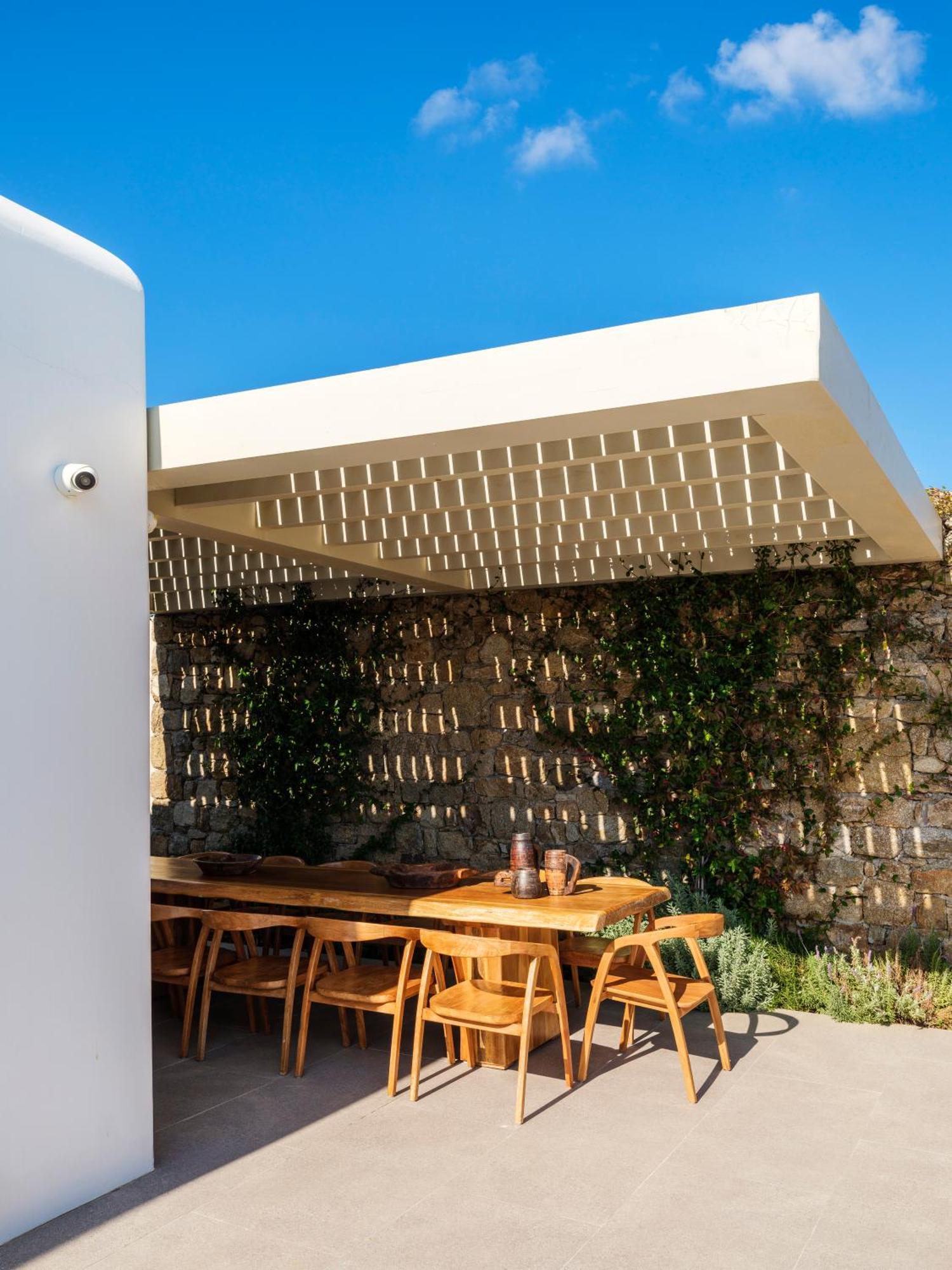 Blue Eye Grand Villa Mykonos Калафатис Екстериор снимка