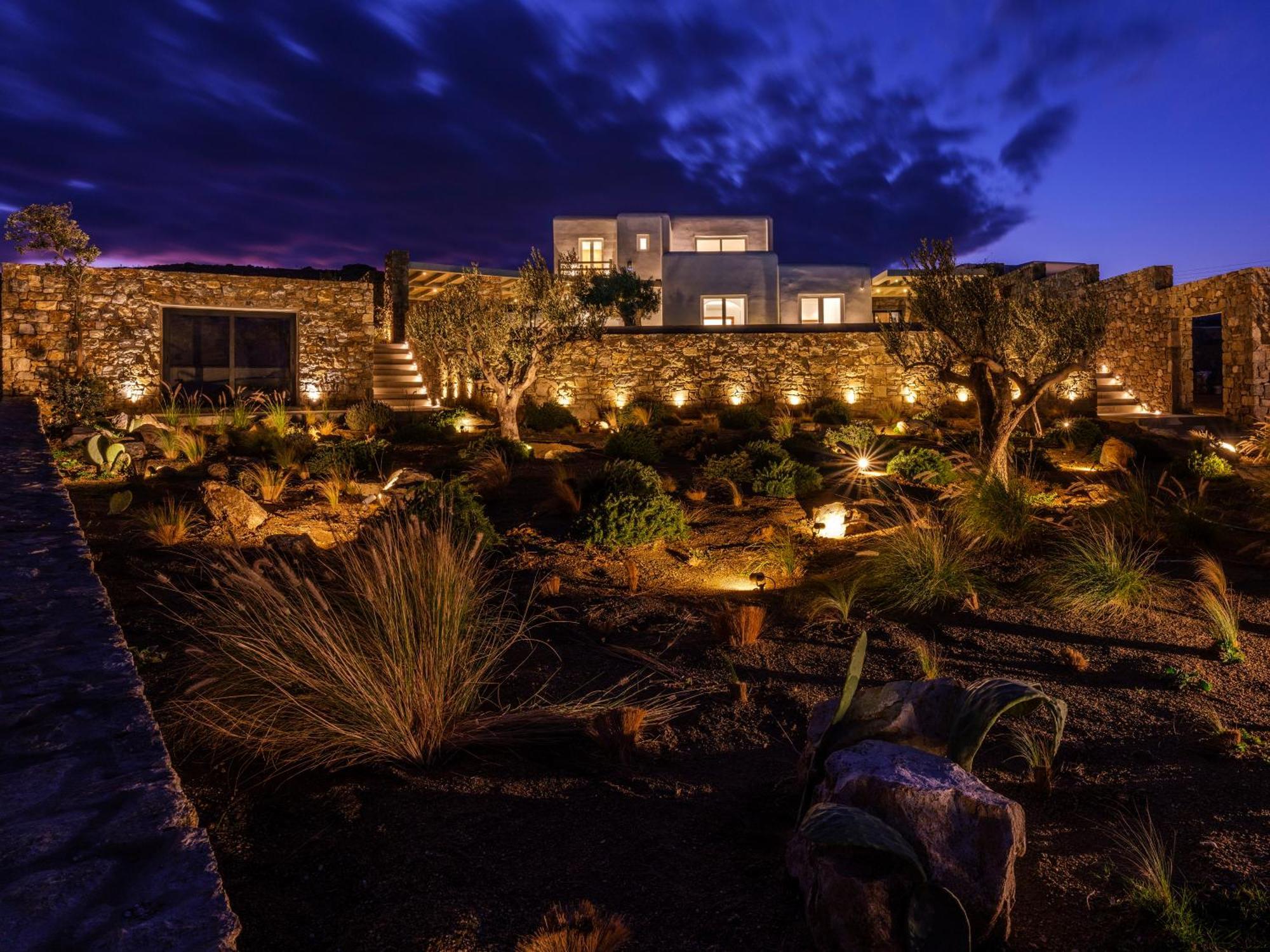 Blue Eye Grand Villa Mykonos Калафатис Екстериор снимка