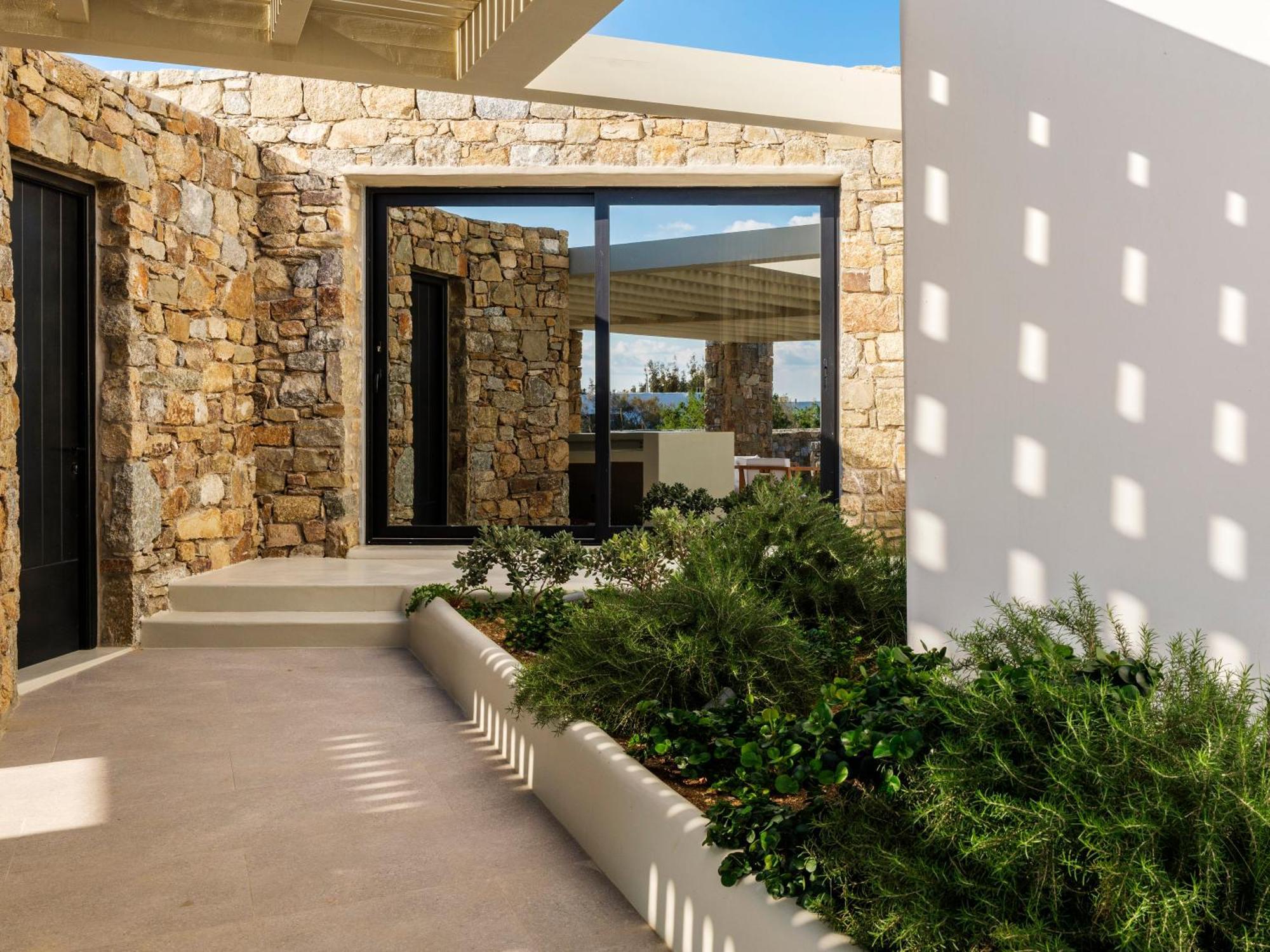 Blue Eye Grand Villa Mykonos Калафатис Екстериор снимка