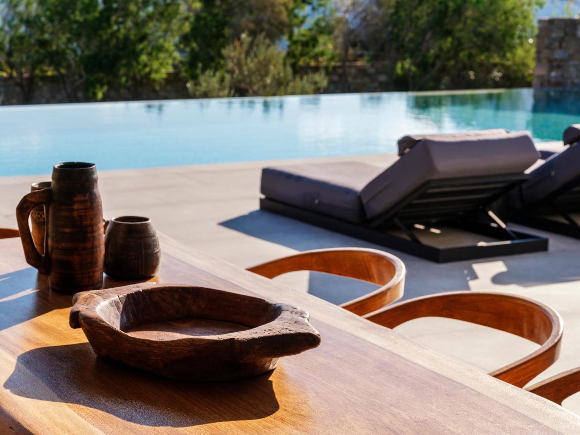 Blue Eye Grand Villa Mykonos Калафатис Екстериор снимка
